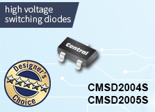 CMSD2004S & CMSD2005S: High Voltage Switching Diodes