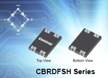 CBRDFSH Series Schottky Bridge Rectifiers in new BR DFN